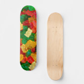 Gummiartiger Bärn-Regenbogen farbige Süßigkeit Skateboard (Vorderseite)