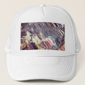 Gummiartiger Fernlastfahrer-Hut Truckerkappe (Vorderseite)