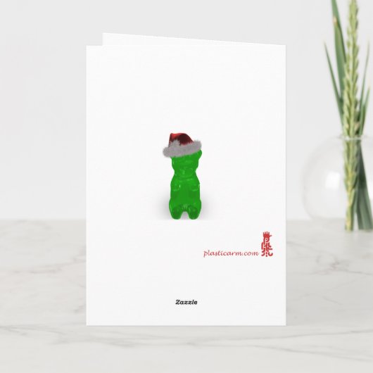 Gummiartiges Weihnachten (Rückseite)