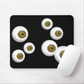 Gummiaugapfel-Mausunterlage Mousepad (Mit Mouse)