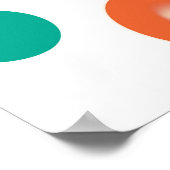 Gummibälle-Poster Poster (Ecke)