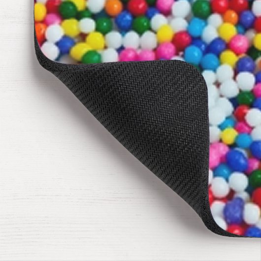 Gummibällen Mousepad (Ecke)