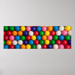Gummibällen Poster