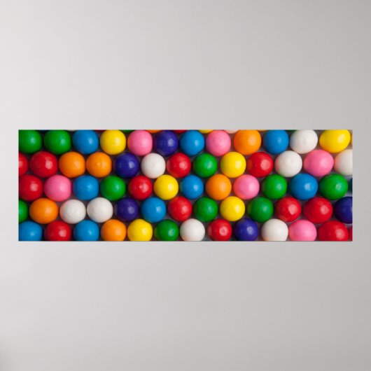 Gummibällen Poster (Vorne)