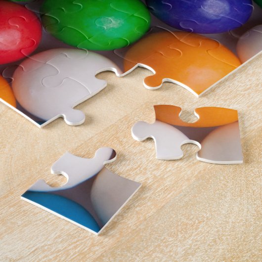 Gummibällen Puzzle (Seite)