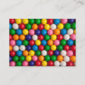 Gummibällen Visitenkarte (Vorderseite)