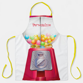 Gummiballenblase Vintag niedlich Schürze