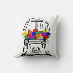 Gummiballkissen Kissen