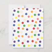 Gummiballmaschine Dankeskarte (Rückseite)