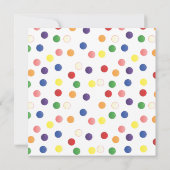 Gummiballmaschine Einladung (Rückseite)