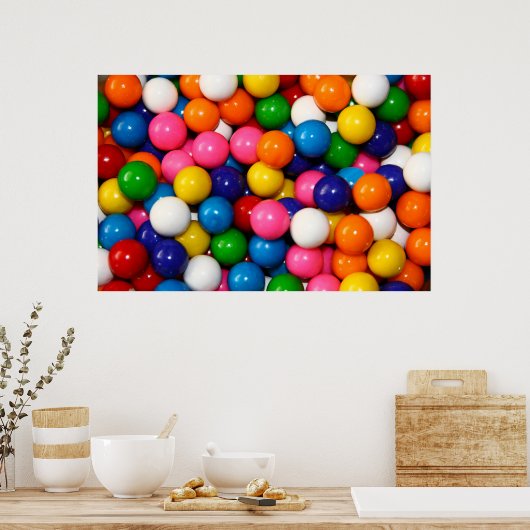 Gummiballs Poster (Küche)