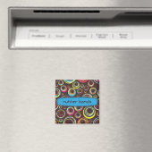 Gummibänder, blau magnet (In Situ (Geschirrspüler))