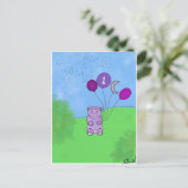 Gummibär 1. Poster Postkarte (Stehend Vorderseite)