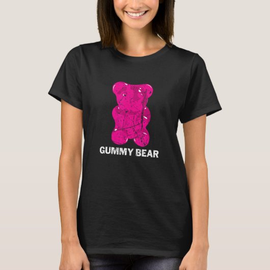 Gummibär, beschädigt T-Shirt (Vorderseite)