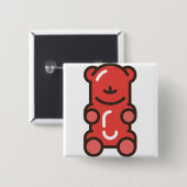 Gummibär Button (Vorne & Hinten)