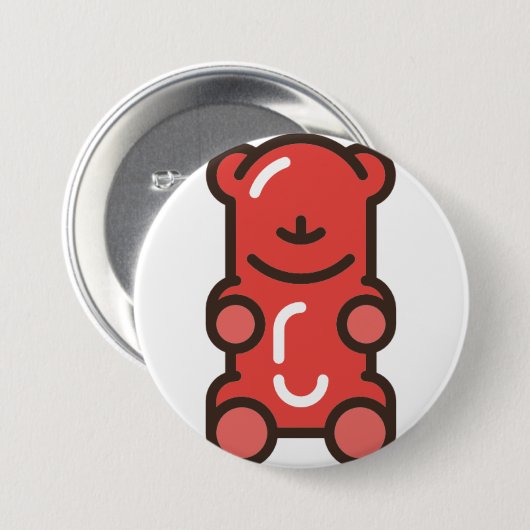 Gummibär Button (Vorne & Hinten)