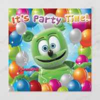 Gummibär (der gummiartige Bär) Party Einladung
