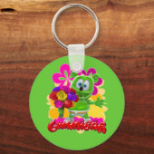 Gummibär Floral Schlüsselanhänger (Vorderseite)