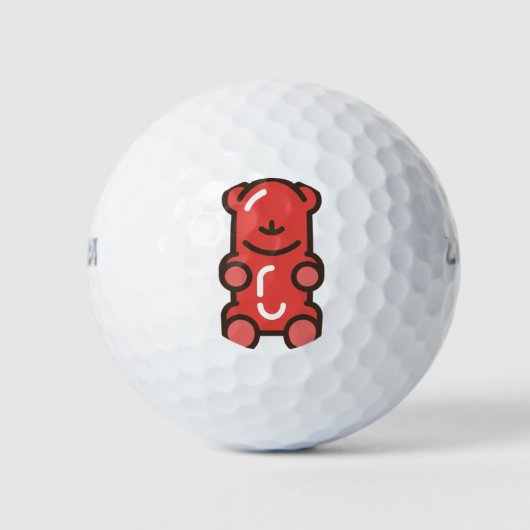 Gummibär Golfball (Vorderseite)