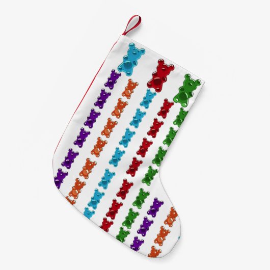 Gummibär Kleiner Weihnachtsstrumpf (Vorderansicht (hängend))