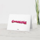 Gummibär Merry Christmas Card Feiertagskarte (Rückseite)