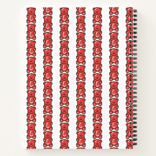 Gummibär Notizblock (Rückseite)