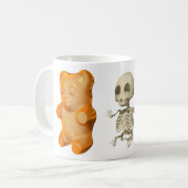 Gummibäranatomie Triptische Tasse (Vorderseite Links)