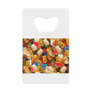 Gummibärchen Geldbeutel Flaschenöffner