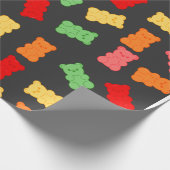 Gummibärchen-Geschenkpapier Geschenkpapier (Ecke)