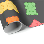 Gummibärchen-Geschenkpapier Geschenkpapier (Rolleneckpunkt)