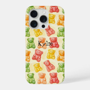 Gummibärchen Minze Rosa Gelb Frucht Geburtstag iPhone 15 Pro Hülle