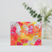 Gummibärchen Postkarte (Stehend Vorderseite)