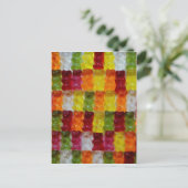 Gummibärchen Postkarte (Stehend Vorderseite)