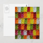 Gummibärchen Postkarte (Vorne/Hinten)