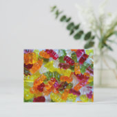 Gummibärchen Postkarte (Stehend Vorderseite)