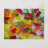 Gummibärchen Postkarte (Vorderseite)