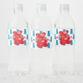Gummibärchen wasserflaschenetikett (Flaschen)