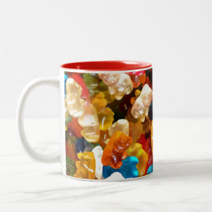 Gummibärchen Zweifarbige Tasse