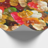 Gummibären Geschenkpapier (Ecke)