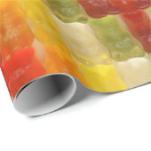 Gummibären - GIF Geschenkpapier (Rolleneckpunkt)