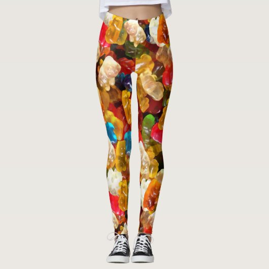 Gummibären Leggings (Vorderseite)