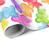 Gummibären von LAD Geschenkpapier (Rolleneckpunkt)