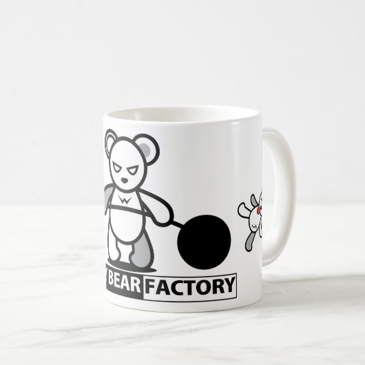 Gummibärenfabrik 02 kaffeetasse (VorderseiteRechts)