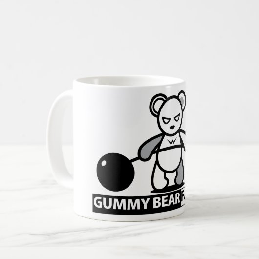 Gummibärenfabrik 02 kaffeetasse (Vorderseite Links)