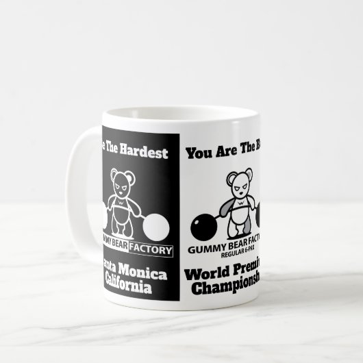 Gummibärenfabrik 05 kaffeetasse (Vorderseite Links)