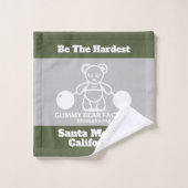 Gummibärenfabrik 2020 MONO2 Badetuch-Set Badhandtuch Set (Waschlappen)