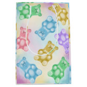 Gummibärengeschenktasche Niedlich, modern und eige Mittlere Geschenktüte (Vorderseite)