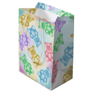 Gummibärengeschenktasche Niedlich, modern und eige Mittlere Geschenktüte