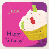 Gummibärenkuchen | UNTERSETZER (Vorderseite)