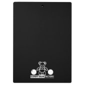 Gummibärenmeisterschaft Klemmbrett (Rückseite)